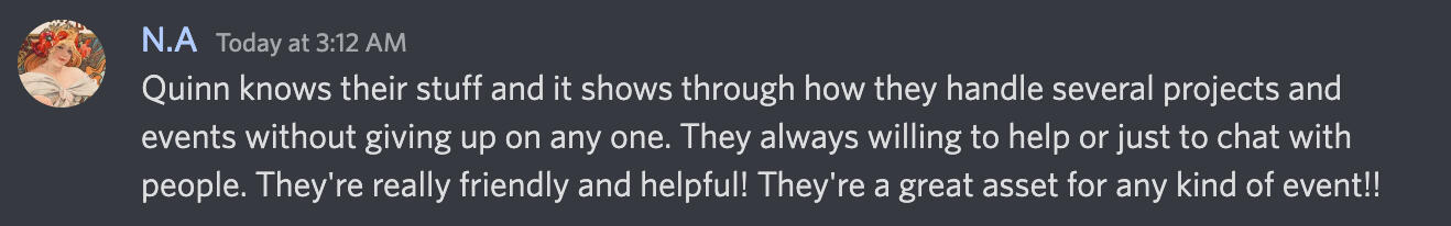 Nat, Writer from the BokuAka Big Bang