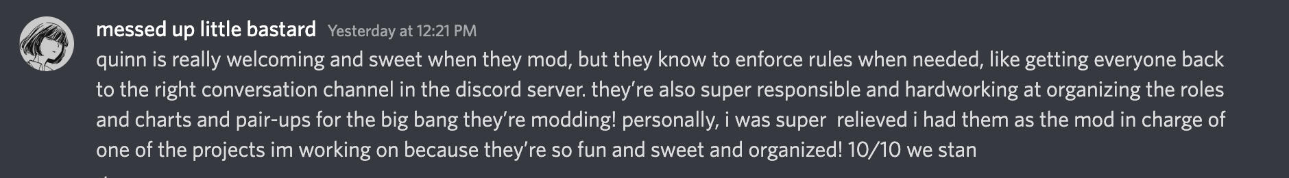 Case, Writer from the HQxPJO Big Bang